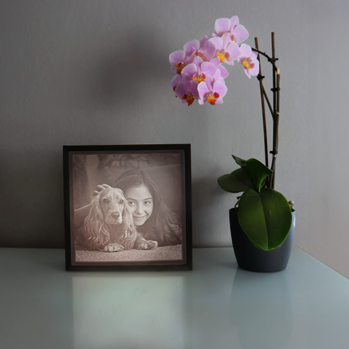 Personalisierbare Lichtbild-Box 3D (LED-Lithografie)